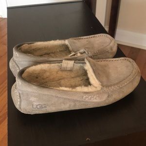 Ugg Gray Ansley Moccasin